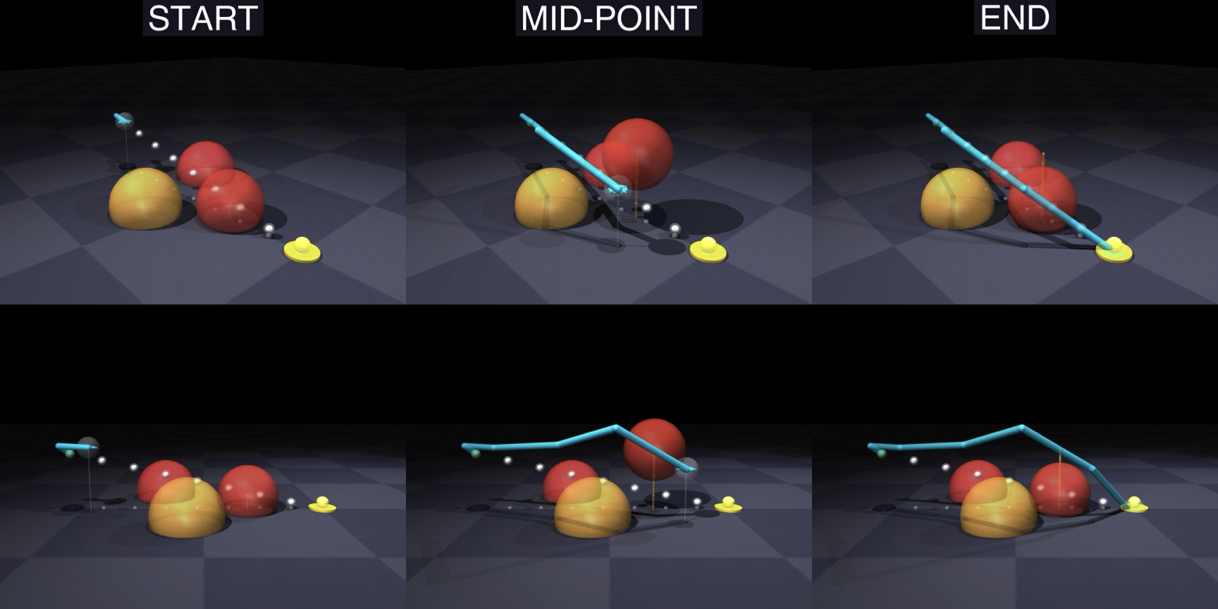 Vertical gate 3D diagnostic views.